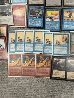MEGA MTG Vintage Lot 2100+ Cards Dark Ice Age 4th Revised Rares EMPTY PACKS - Image 5