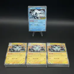 Lot 4 Pokemon Sealed Promo Cards 3x Magneton SVP 153 1x Chien-Pao SVP 152 - Image 1