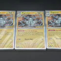 Lot 4 Pokemon Sealed Promo Cards 3x Magneton SVP 153 1x Chien-Pao SVP 152 - Image 4