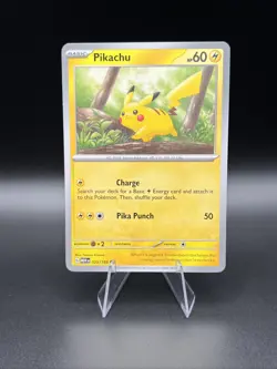 Pikachu 025/165 Non Holo SV: Scarlet & Violet 151 - Pokemon Card - NM - Image 1