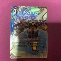 Gundam Card Game EB01-006 U+ Gundam Astray Gold Frame Amatsu ALT ART - Image 1