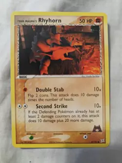 Pokemon TCG Vintage EX Team Magma vs Team Aqua 2004 Mixed Card Lot (NM-LP) - Image 3