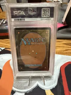 2025 MTG FINAL FANTASY NEON INK BLUE TRAVELING CHOCOBO PSA 10 - Image 2