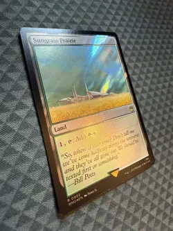 MTG Sungrass Prairie #0902 Surge Foil Rare Universes Beyond: Doctor Who (WHO) - Image 2