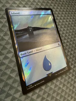 MTG Island #1158 Surge Foil Basic Land Universes Beyond: Doctor Who (WHO) - Image 2