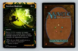 Knockout Maneuver 0054 (U) MTG Secrets of Strixhaven: Mystical Archive (SOA) - Image 1