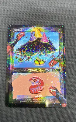 Mountain (7128) (Pool Party Foil) Secret Lair Drop Foil - Image 1