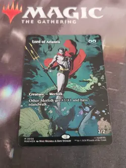 Mtg. Lord of Atlantis. Foil Borderless. Marvel Universe Eternal-Legal. Nm - Image 1