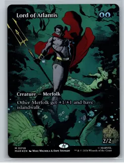 Marvel Universe Eternal-Legal #56 Lord of Atlantis (Borderless) Foil - Image 1