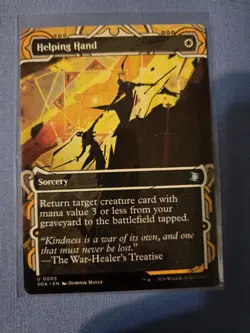 Helping Hand - Extended Art SOA NM MTG Strixhaven - Image 1