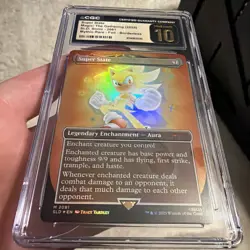 MTG Super State Foil SLD Sonic Friends & Foes Borderless CGC 10 Pristine 🔥 - Image 2