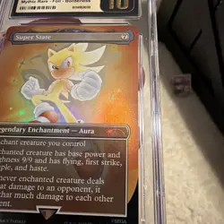 MTG Super State Foil SLD Sonic Friends & Foes Borderless CGC 10 Pristine 🔥 - Image 5