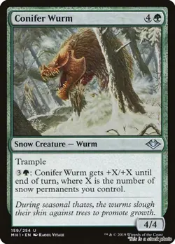 MTG Conifer Wurm [MH1 - 159] LP - Image 1