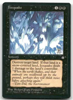 Icequake (NM) Ice Age ICE Magic MTG - Image 1