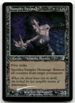 Vampire Hexmage #335 (Foil) (NM) Time Spiral Remastered TSR Magic MTG - Image 1