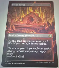 x1 Blood Crypt Blood Crypt ECL Lorwyn Eclipsed MTG 349 M/NM 1x - Image 1