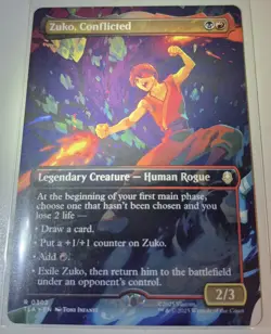 Zuko, Conflicted (Borderless) R Avatar: The Last Airbender 302 NM - Image 1