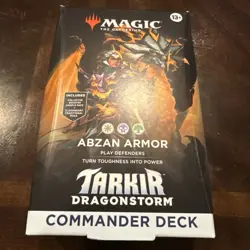 Tarkir: Dragonstorm Commander Deck - Abzan Armor MTG Magic: The Gathering Sealed - Image 1