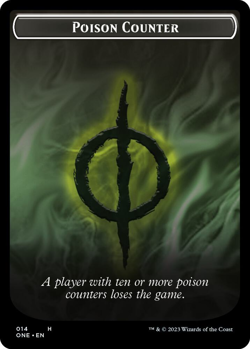 Poison Counter Token - Phyrexia: All Will Be One (ONE) - Image 1