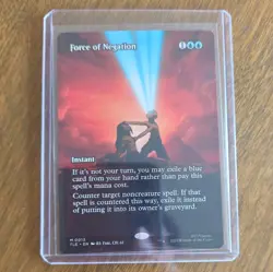 Force of Negation (Borderless) * Avatar The Last Airbender Eternal MTG - Image 1