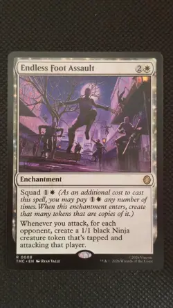 Endless Foot Assault 8 Commander: Teenage Mutant Ninja Turtles MTG - Image 1