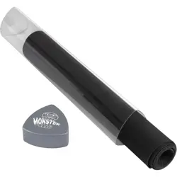 Monster TCG Gaming Prism Playmat Tube(Silver) -Won't Roll Off Surfaces 656103017522 - Image 1
