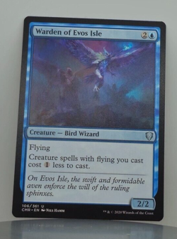 Warden of Evos Isle - Commander Legends - CMR - 106/361 - MTG - Image 1