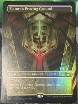 Ziatora's Proving Ground (Borderless) Streets of New Capenna Foil - Image 1