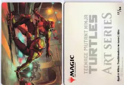 Raph & Mikey, Troublemakers 17/54 Art Series Teenage Mutant Ninja Turtles MTG NM - Image 3