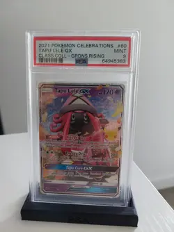 Tapu Lele GX, PSA 9, Pokemon TCG Celebrations, Classic Collection, 60/145 - Image 1
