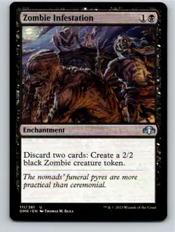 Magic the Gathering Zombie Infestation Dominaria Remastered MTG Free Shipping! - Image 1