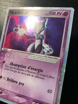 Carte Pokemon : Mewtwo EX 101/109 Holo Ex Rubis & Saphir Francaise - Image 3