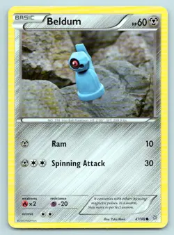 Pokemon Beldum XY - Ancient Origins AOR 47/98 LP - Image 1