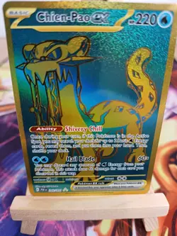 Chien-Pao ex / Baojian ex 242/091 Gold Rare EN NM Pokemon - Image 1