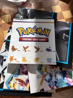 Pokemon TCG Black Bolt and White Flare Binders Bundle + 8 Posters Prismatic 151 - Image 3