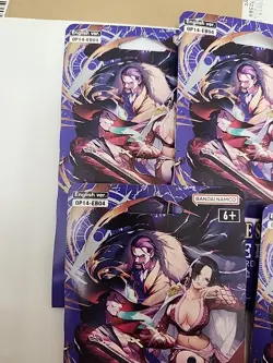 Lot Of 5 Sealed One Piece OP14-EB04 Booster Pack The Azure Sea's Seven. - Image 5
