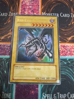 Yu-Gi-Oh! TCG Red-Eyes B. Dragon SDJ-001 Ultra Rare Unlimited HP a1/ - Image 1
