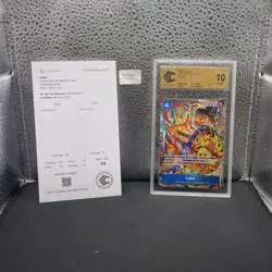 Carte One Piece TCG - SABO OP10-049 TR - French - CCC Grading 10 Gold - Image 1