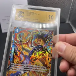 Carte One Piece TCG - SABO OP10-049 TR - French - CCC Grading 10 Gold - Image 3