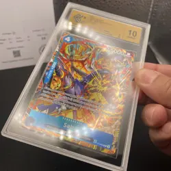 Carte One Piece TCG - SABO OP10-049 TR - French - CCC Grading 10 Gold - Image 5