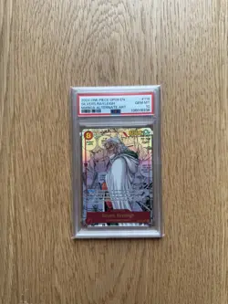 2024 One Piece Rayleigh OP08 EN Manga Alternate Art PSA 10 GEM MINT - Image 1
