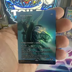 Doom Variant - Roaming Throne (Borderless) Marvel Universe Eternal-Legal Foil - Image 3