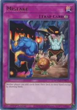 x3 Mistake - MAGO-EN077 - Rare - 1st Edition Yu-Gi-Oh! M/NM - Image 1