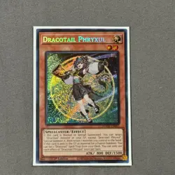 Dracotail Phryxul DOOD-EN023 Doom of Dimensions 1st Edition Secret Rare - Image 1