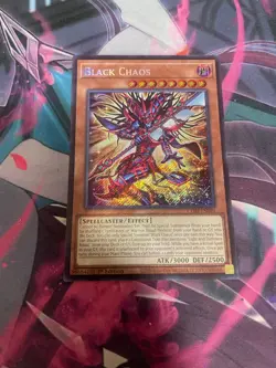 YUGIOH - BLACK CHAOS - SECRET RARE - 1ST ED - NM - CORI - Image 1