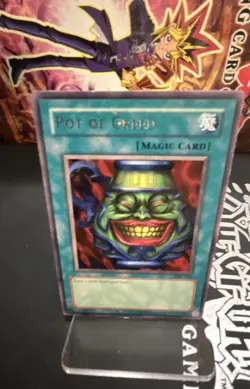 Pot of Greed LOB-119 The Legend of Blue Eyes White Dragon Unlimited - Image 1