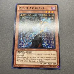 Yu-Gi-Oh! Night Assailant Common 1st Edition BP01-EN187 HP - Image 1