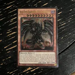 Konami Yu-Gi-Oh! Red-Eyes Darkness Metal Dragon UP01-EN002 Secret Rare Foil - Image 1
