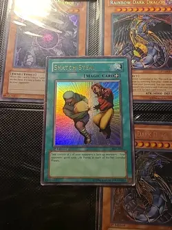 2002 YU-GI-OH! SNATCH STEAL MRL-036 1ST EDITION MAGIC RULER - Image 1
