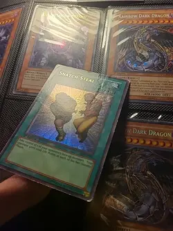 2002 YU-GI-OH! SNATCH STEAL MRL-036 1ST EDITION MAGIC RULER - Image 2